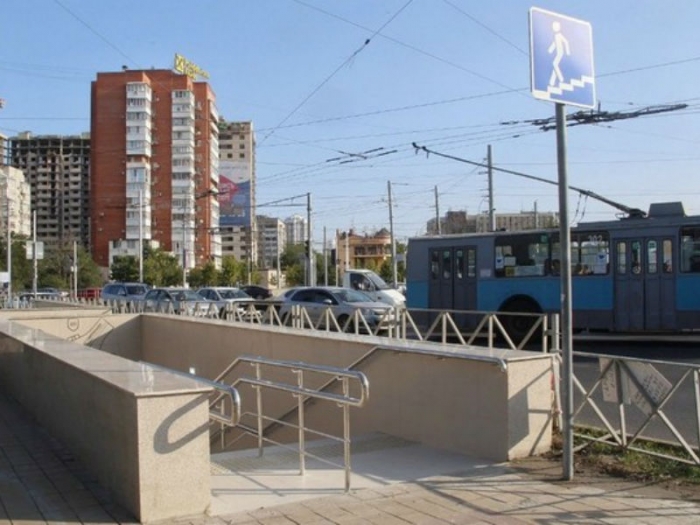В Краснодаре после капитального ремонта открыли подземный переход на Старокубанском кольце
