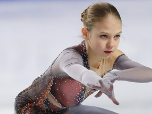 Александра Трусова исполнила 4 четверных прыжка в одной программе, установив мировой рекорд