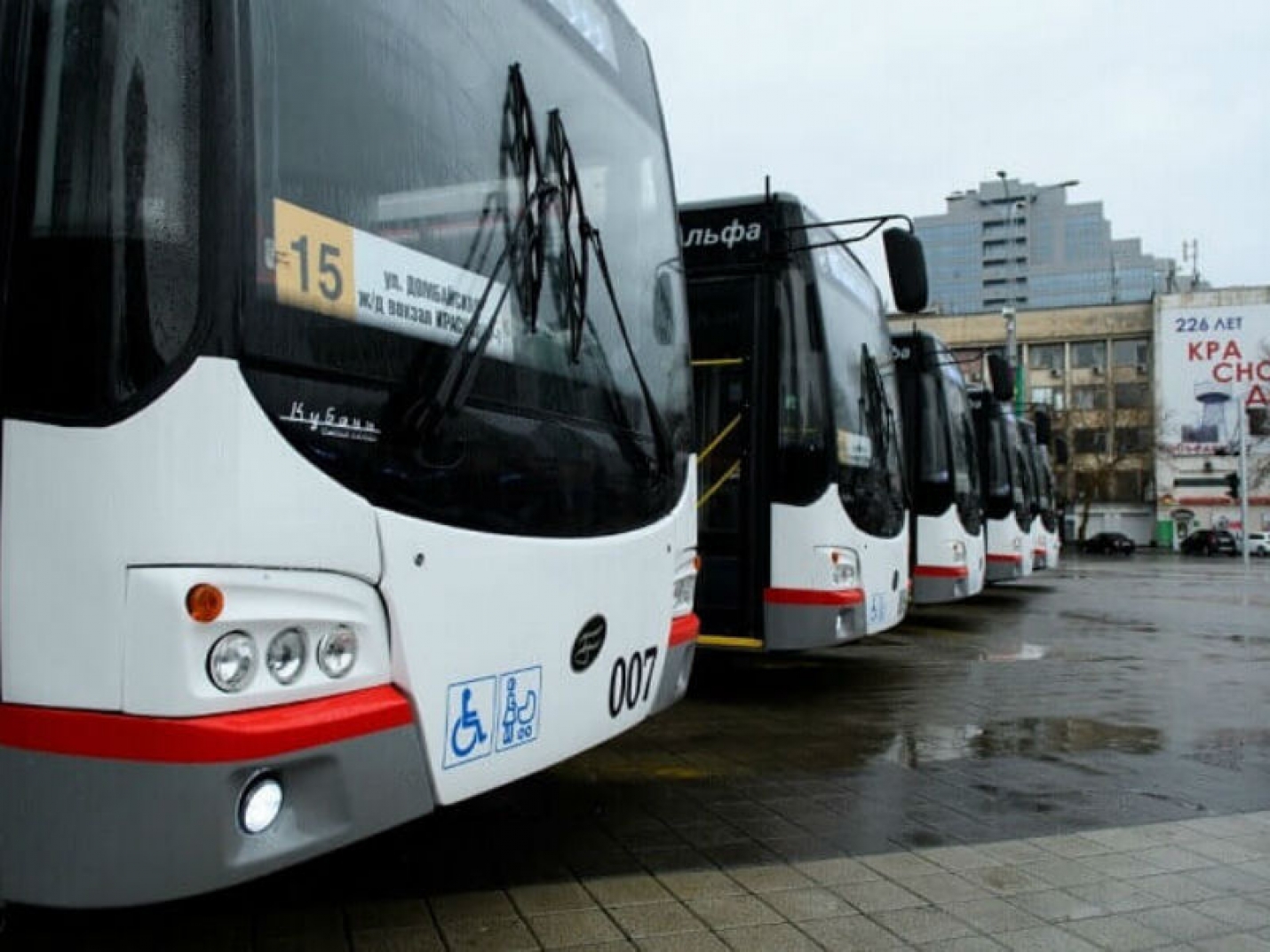 Мэр Краснодара: троллейбусы с автономным ходом оправдали ожидания