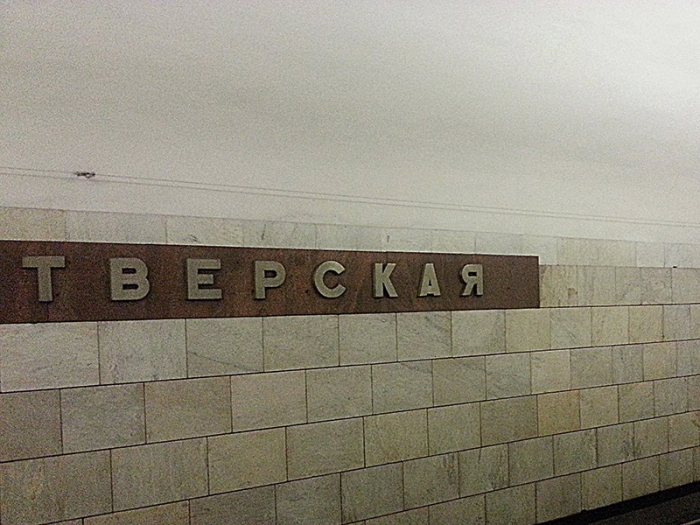 Девушка уронила телефон на пути в московском метро и упала вслед за ним
