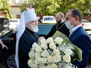 Вениамин Кондратьев встретился с митрополитом Екатеринодарским и Кубанским Павлом